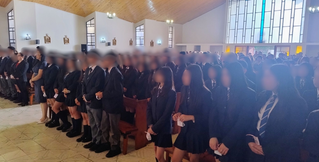 Celebramos la misa de despedida de los 4° Medios 2025